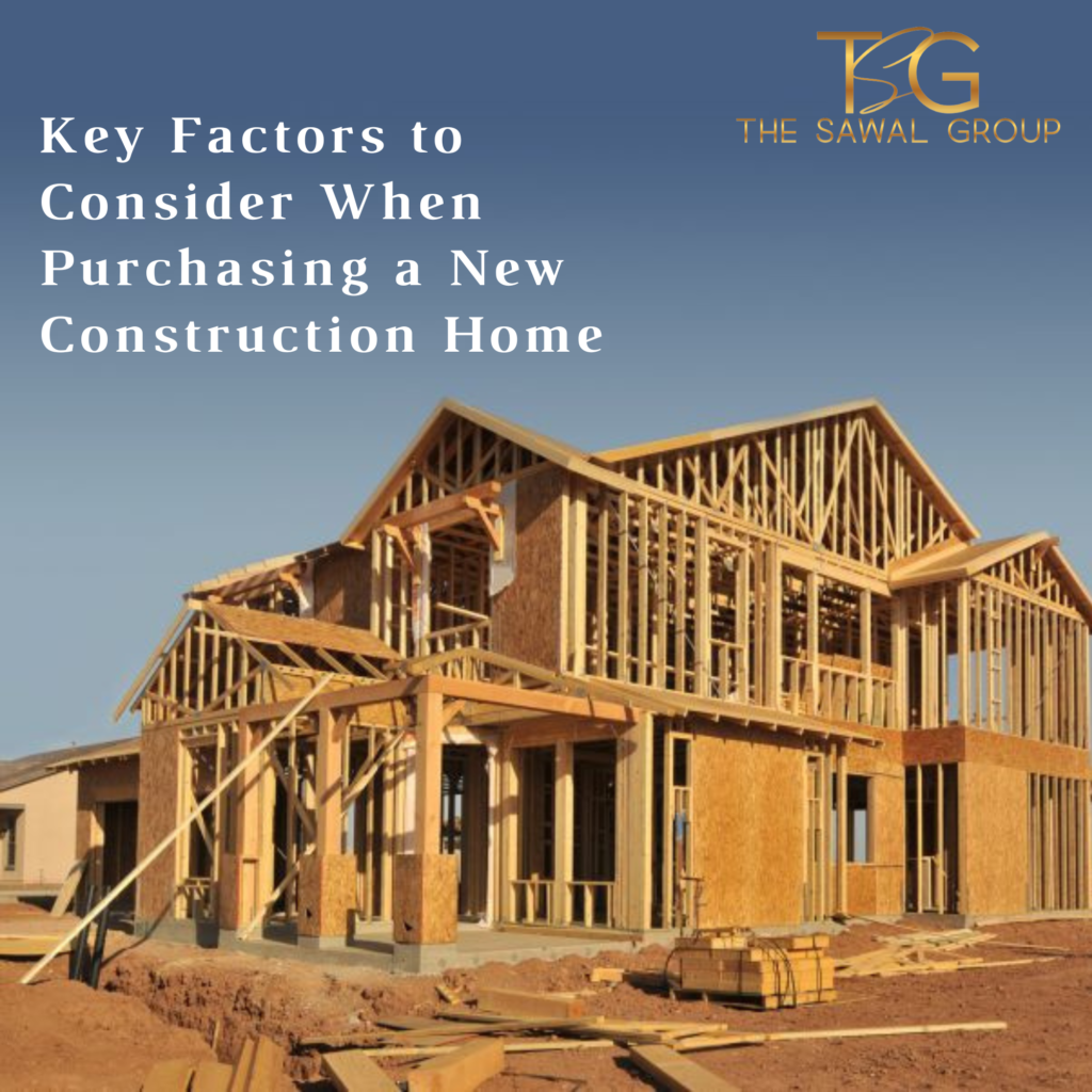 Key Factors to Consider When Purchasing a New Construction Home